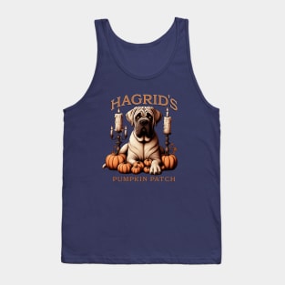 Hagrid's Pumpkin Vintage Mastiff Dog Fang Tank Top